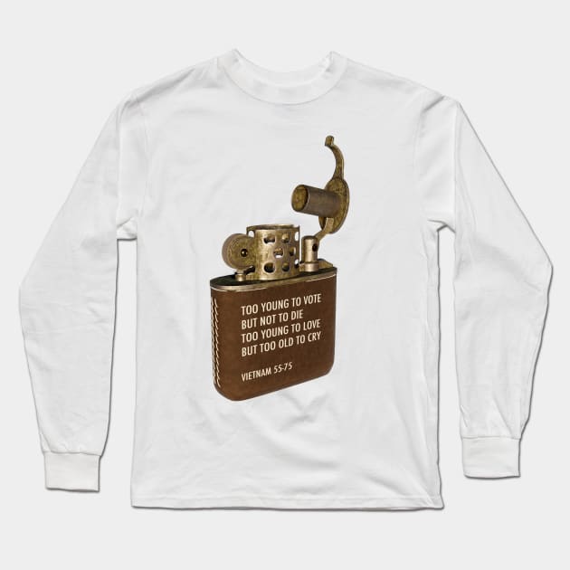 Vietnam War Long Sleeve T-Shirt by Soll-E